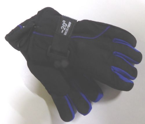 Marku Gloves AG249X Black/Blue Age 12-14